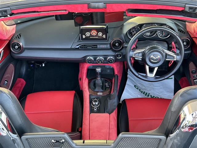 新車取外しマツダ純正革巻きシフトノブ
