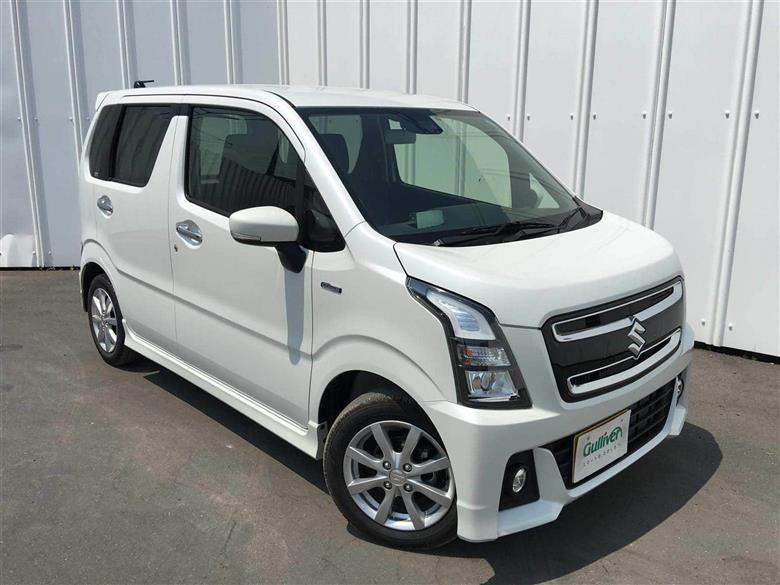 スズキ,ワゴンRスティングレー,ハイブリッドX,2018年式(平成30年式),パール,ID52556490 中古車検索のガリバー